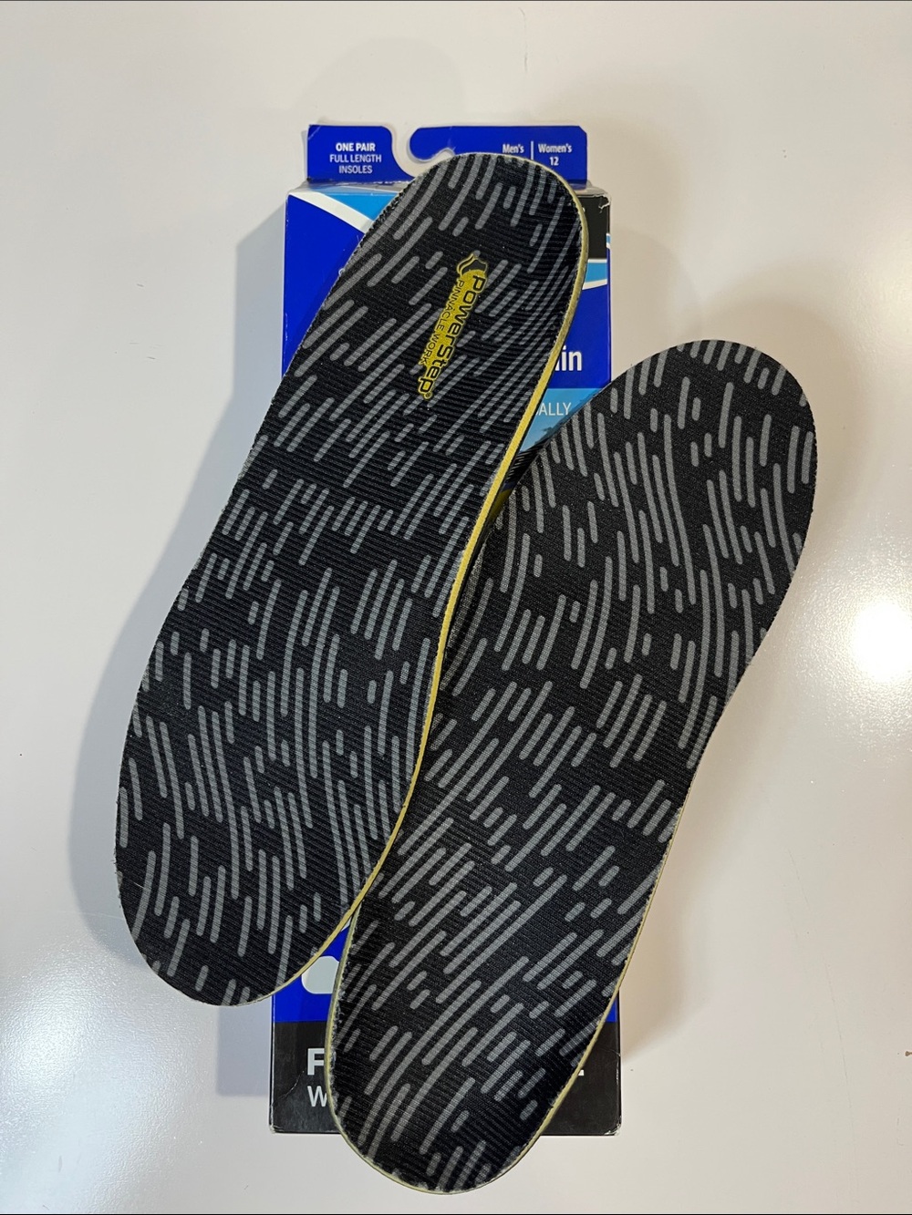 NWT Premium Dual-Layer Cushion Insoles Size 10-10.5 Men & 12 Women - Picture 3 of 13